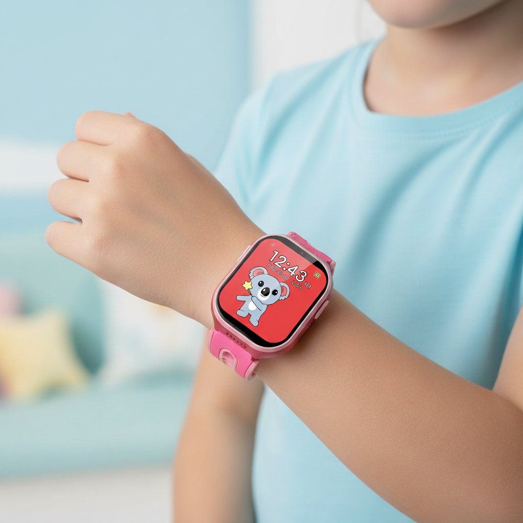 Kinder Smartwatch mit Kamera, Schrittzähler und Lernfunktionen