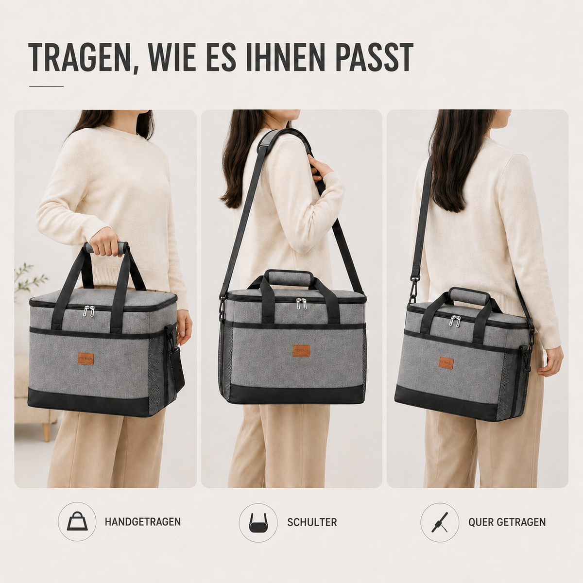 Nordspur | Chillaraft Große Faltbare Kühltasche