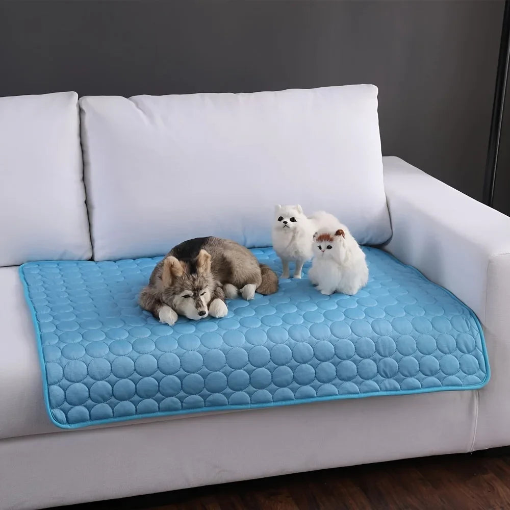Gesteppte Kühlmatte für Hunde und Katzen atmungsaktiv