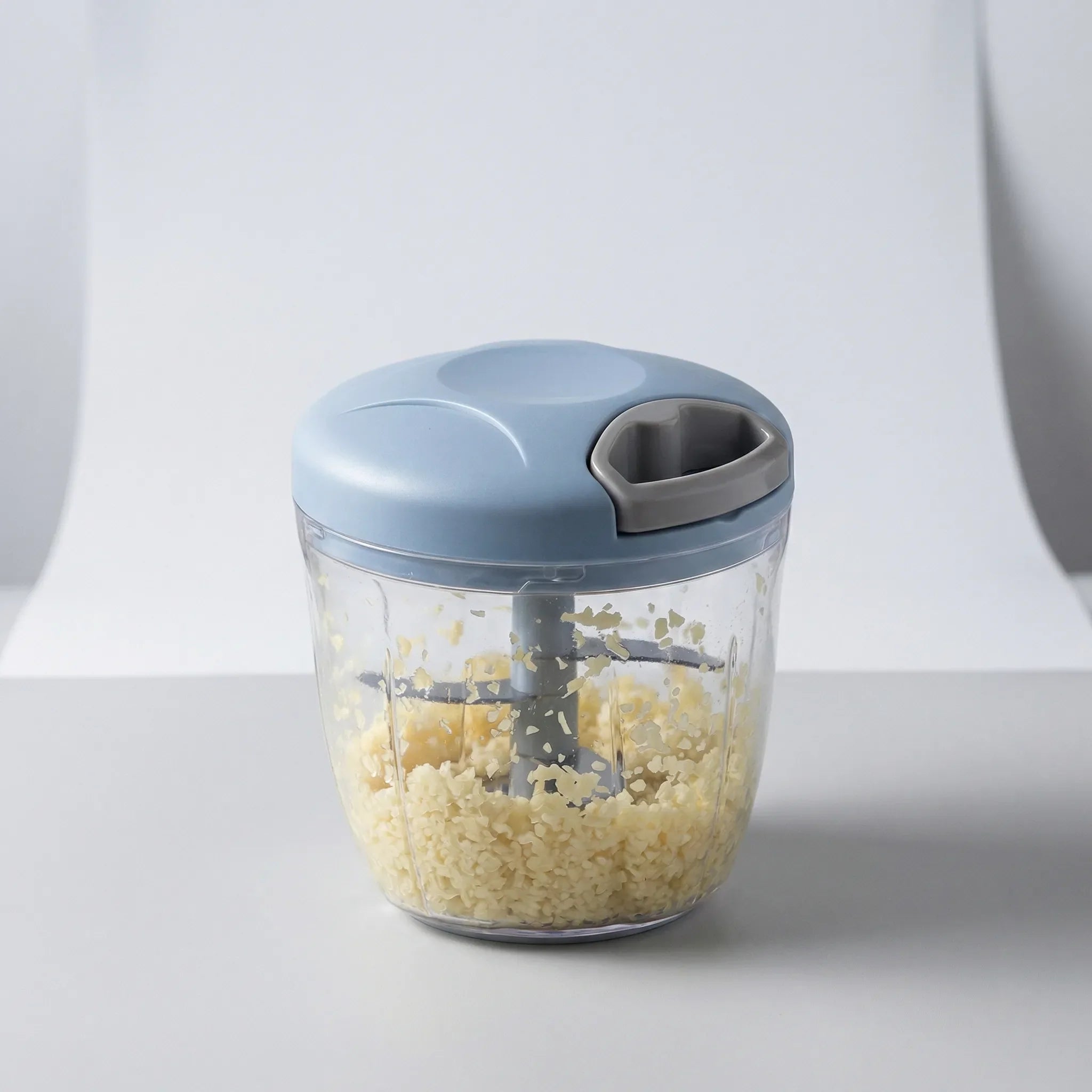 Manuelle Zerkleinerungsmaschine Knoblauch Gemüse ergonomisch kompakt
