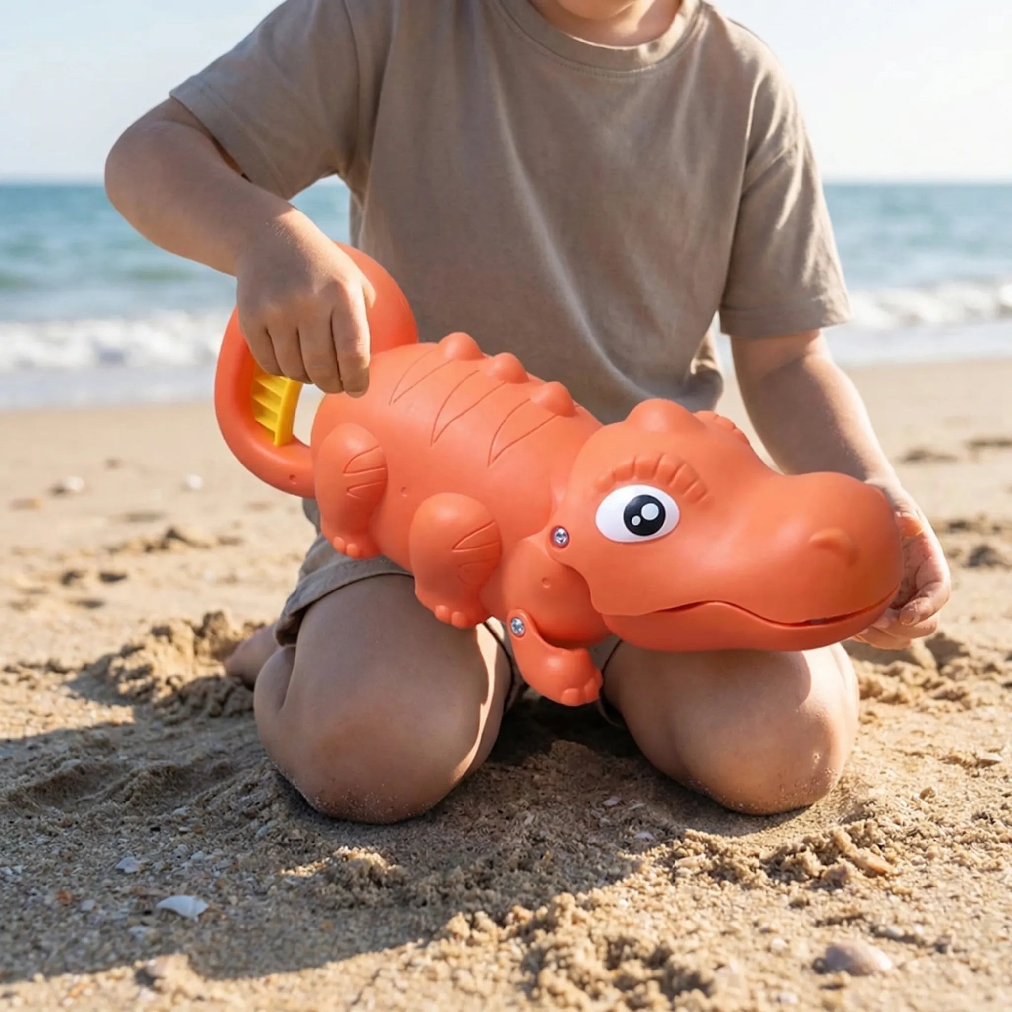 Tierförmiges Greifspielzeug für Kinder zum Spielen im Sand und am Strand