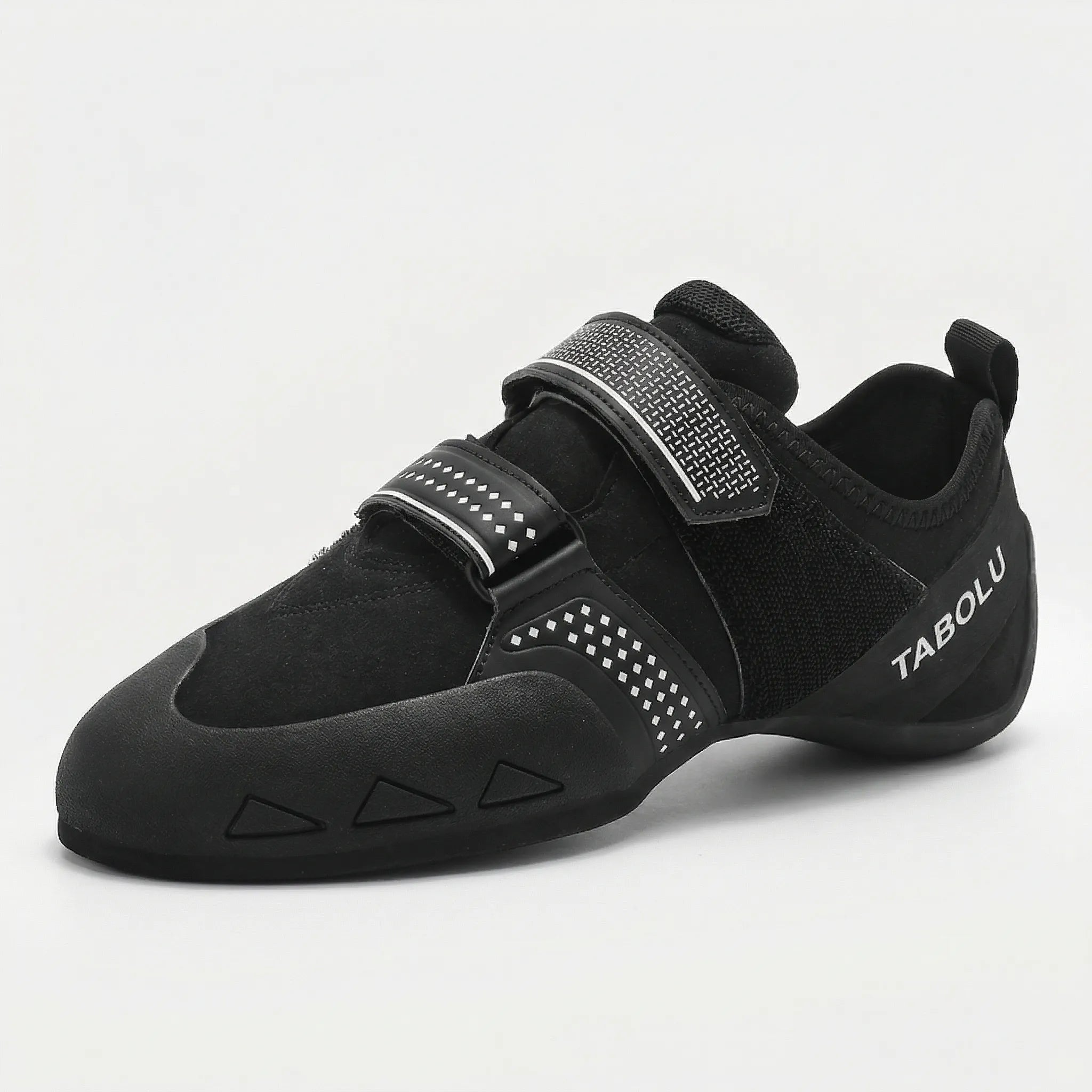Kletterschuh mit rutschfester Sohle und Klettverschluss für Anfänger