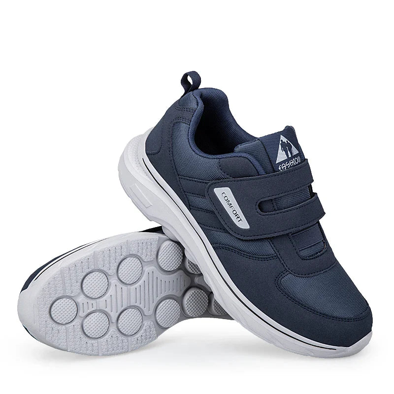 Weitpassform Walkingschuh mit Klettverschluss und gepolsterter Sohle