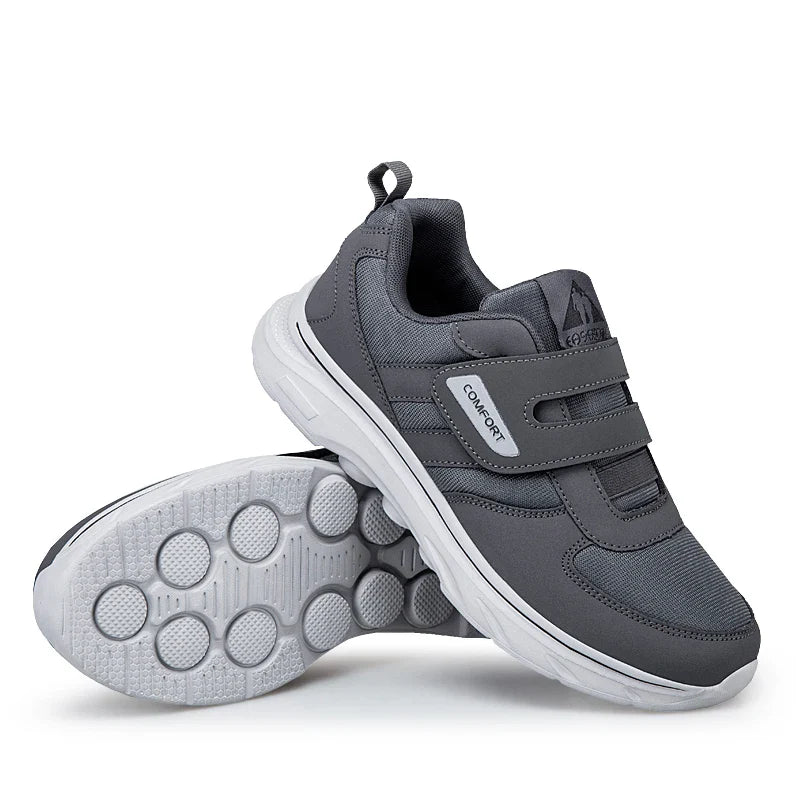 Weitpassform Walkingschuh mit Klettverschluss und gepolsterter Sohle