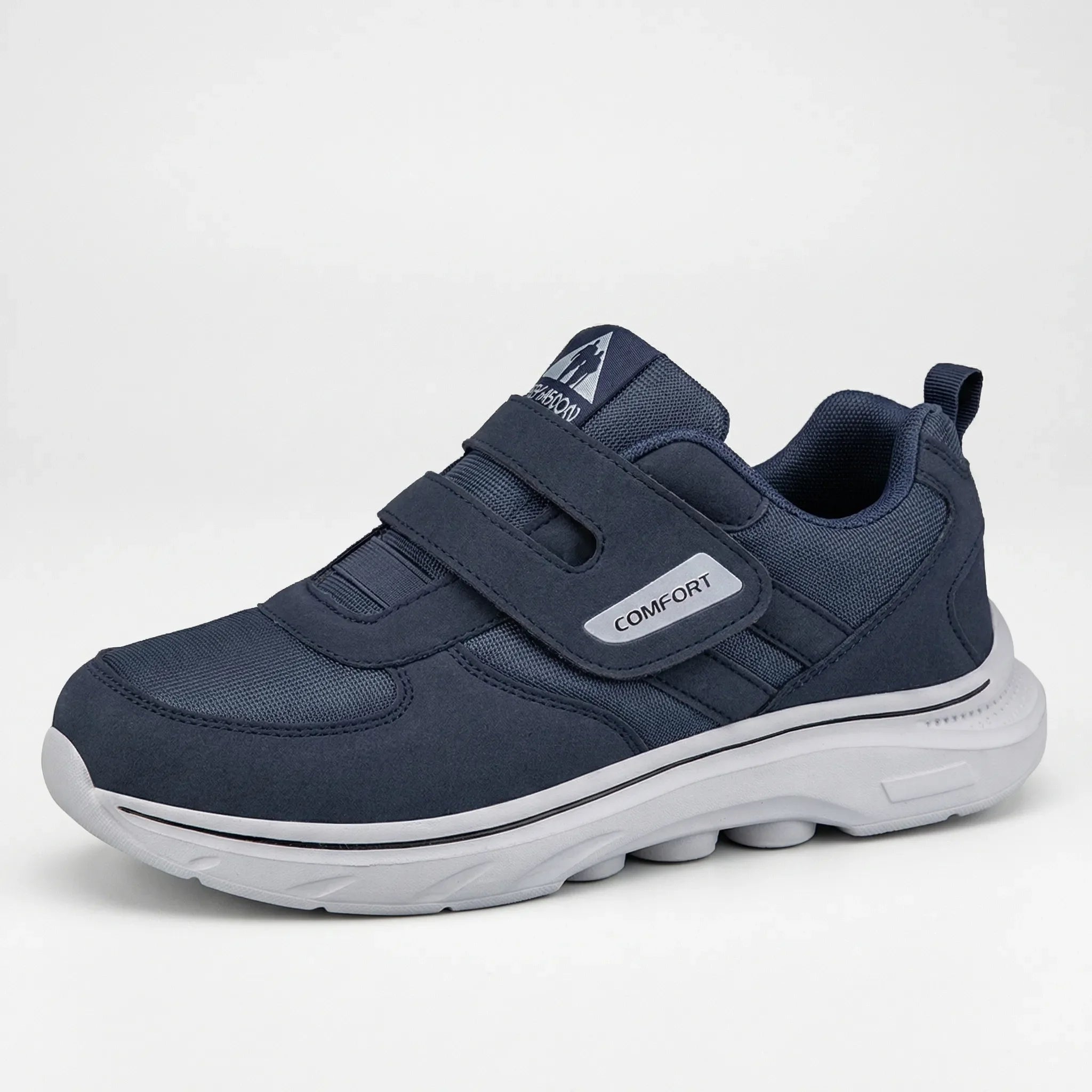 Weitpassform Walkingschuh mit Klettverschluss und gepolsterter Sohle