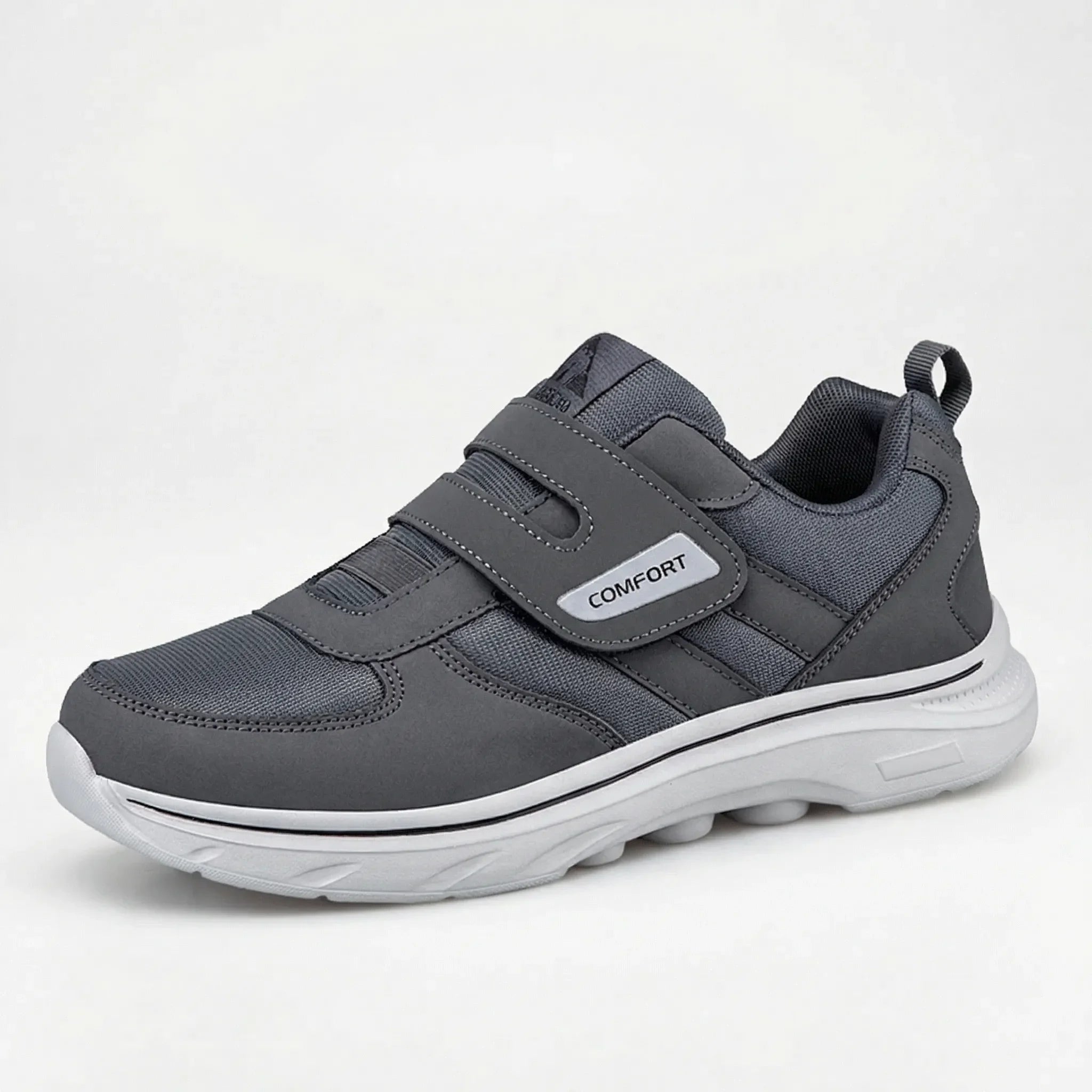 Weitpassform Walkingschuh mit Klettverschluss und gepolsterter Sohle