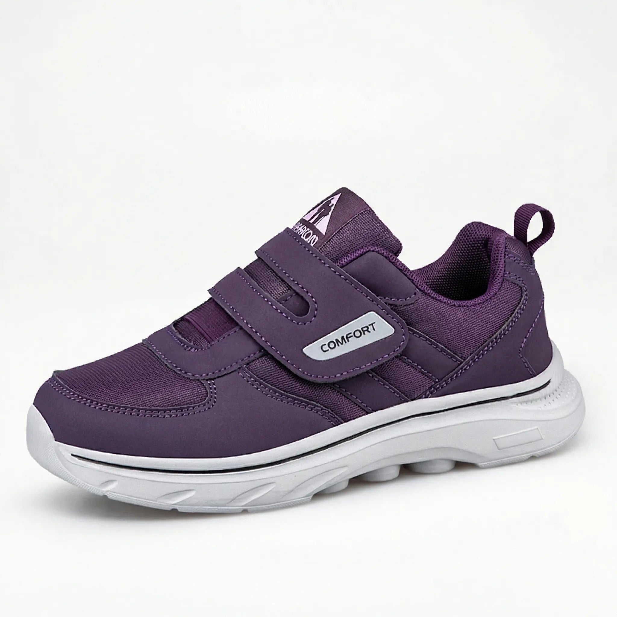 Weitpassform Walkingschuh mit Klettverschluss und gepolsterter Sohle