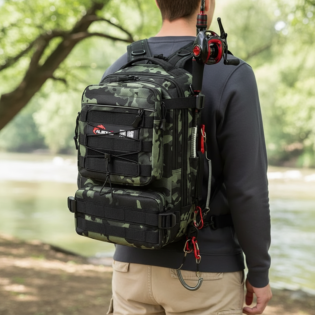 Nordspur | Compact Tactical Fishing Backpack
