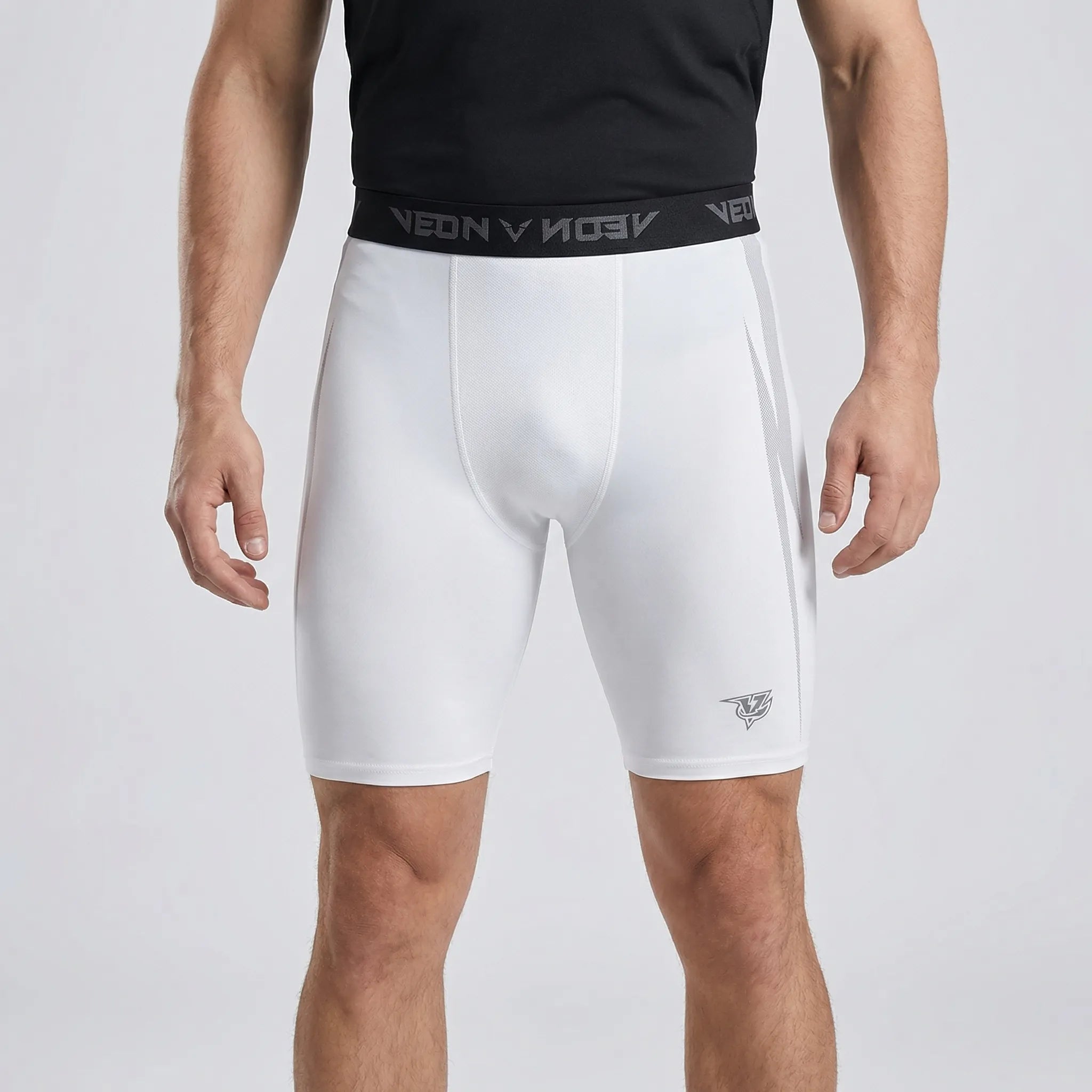 Herren-Kompressions-Shorts enganliegend Vierrichtungs-Stretch Training