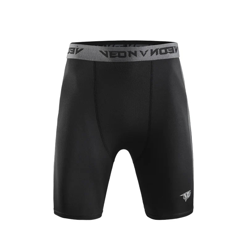 Herren-Kompressions-Shorts enganliegend Vierrichtungs-Stretch Training