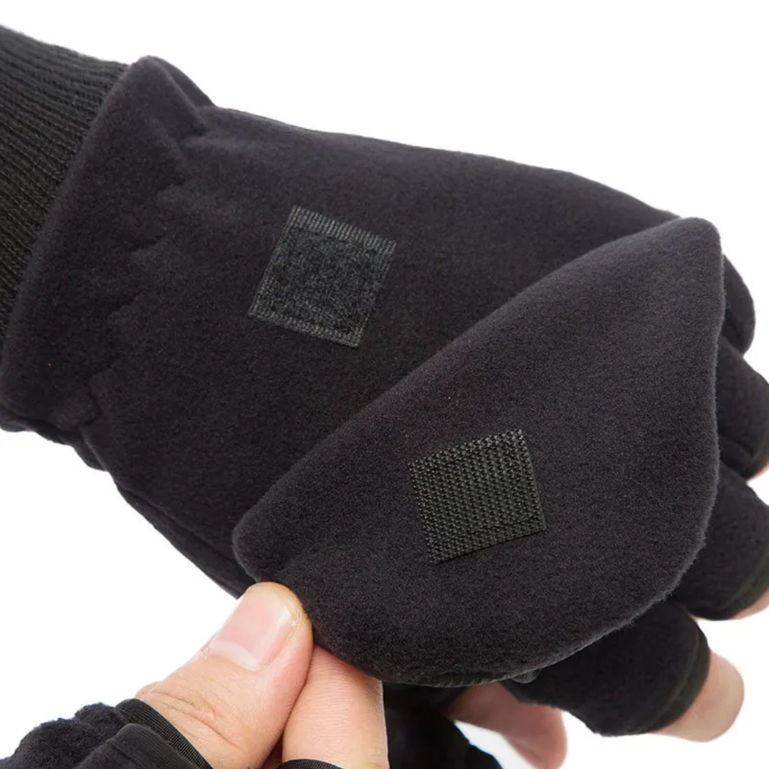 Winterhandschuhe umwandelbar mit Flipfunktion zu fingerlos windabweisend