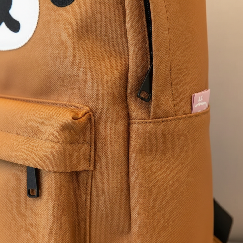 Kawaii Bären-Rucksack mit geräumigem Fach und gepolsterten Riemen