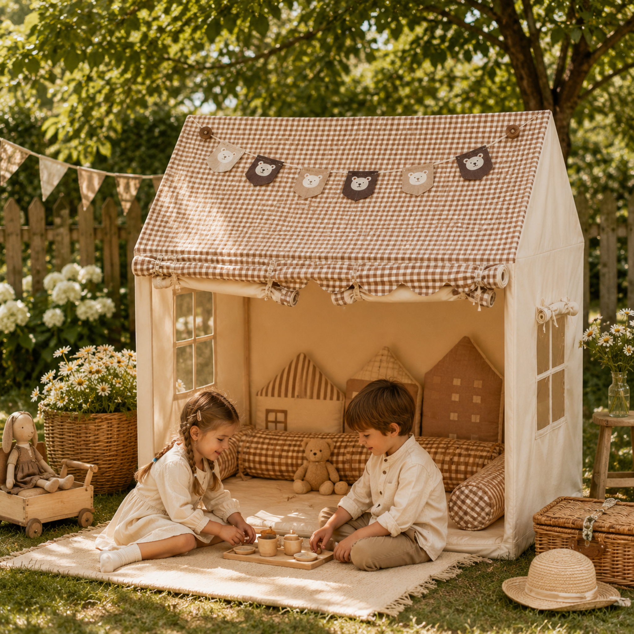 Nordspur | Cozynook Faltbares Kinder-Spielzelt
