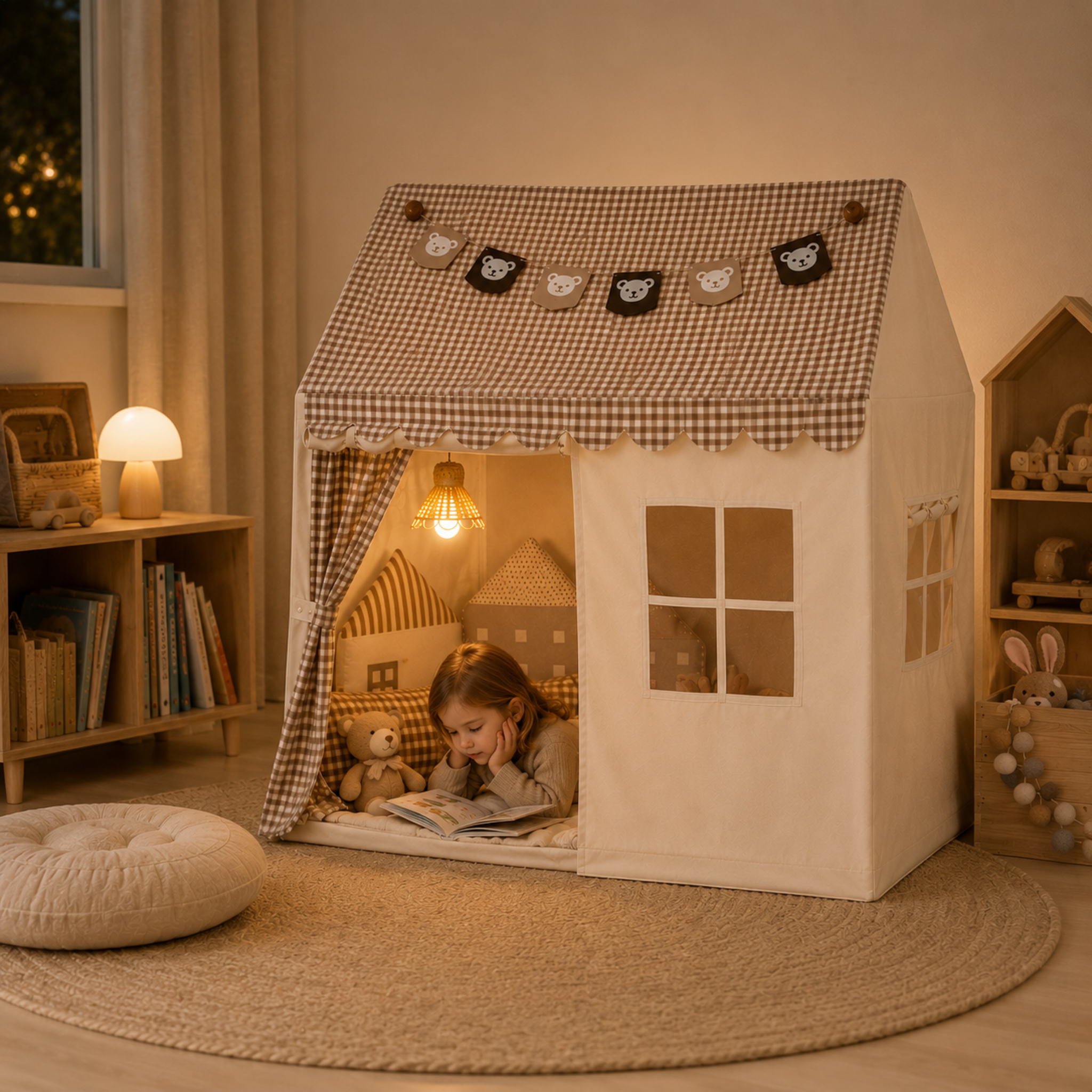 Nordspur | Cozynook Faltbares Kinder-Spielzelt