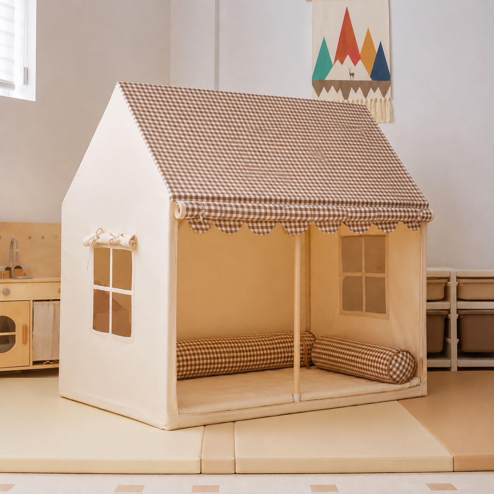Nordspur | Cozynook Faltbares Kinder-Spielzelt