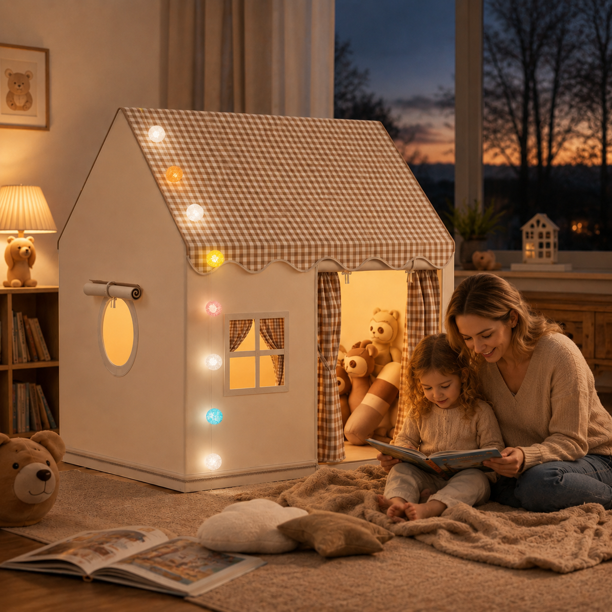 Nordspur | Cubbelle Klappbares Kinderspielzelt