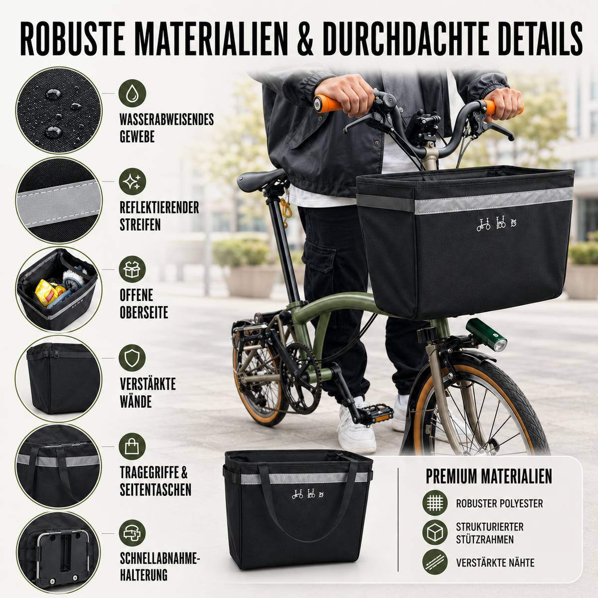 Nordspur | Cyclopet Vorderer Lenker-Haustiertransporttasche