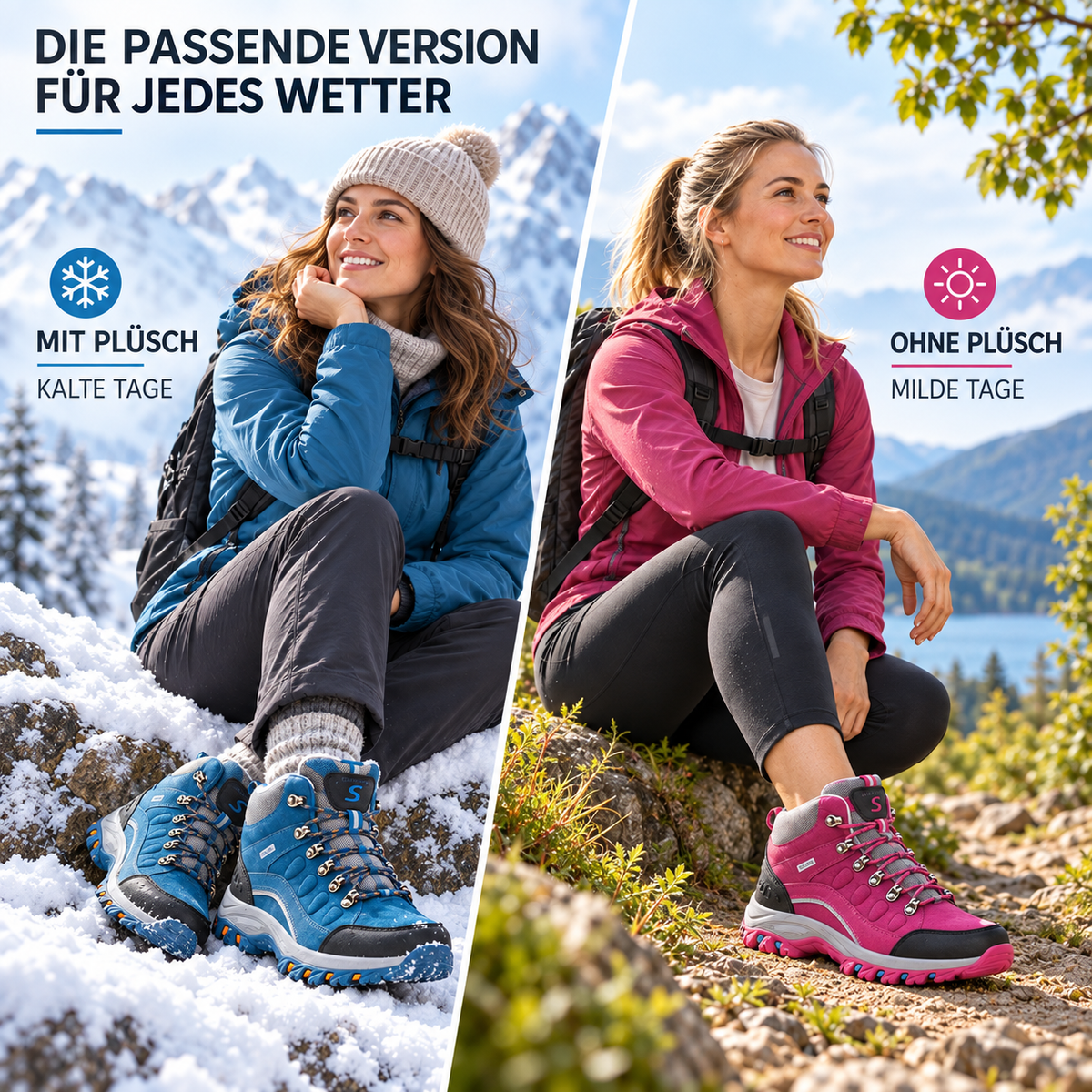Nordspur | Damen-Wanderstiefel
