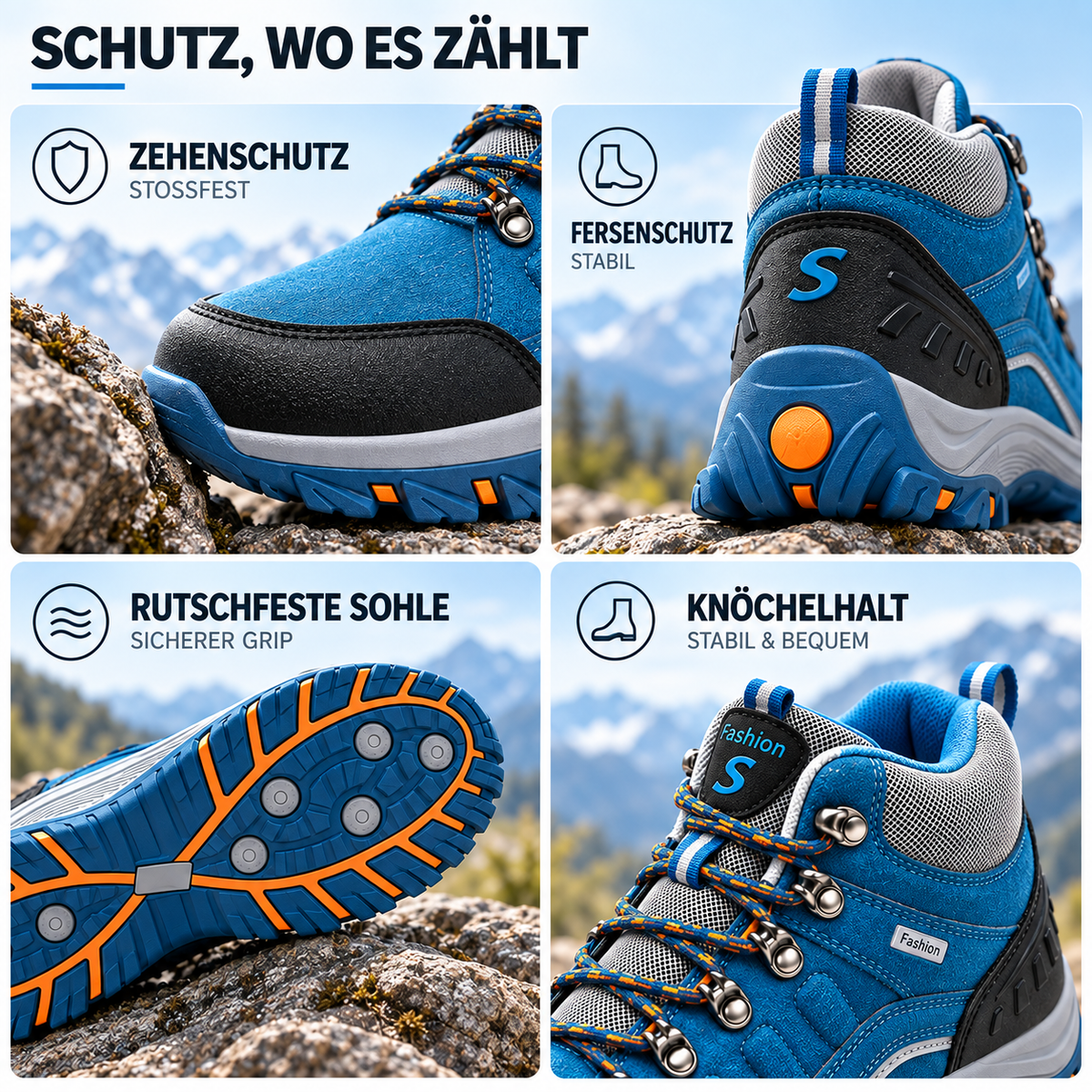 Nordspur | Damen-Wanderstiefel