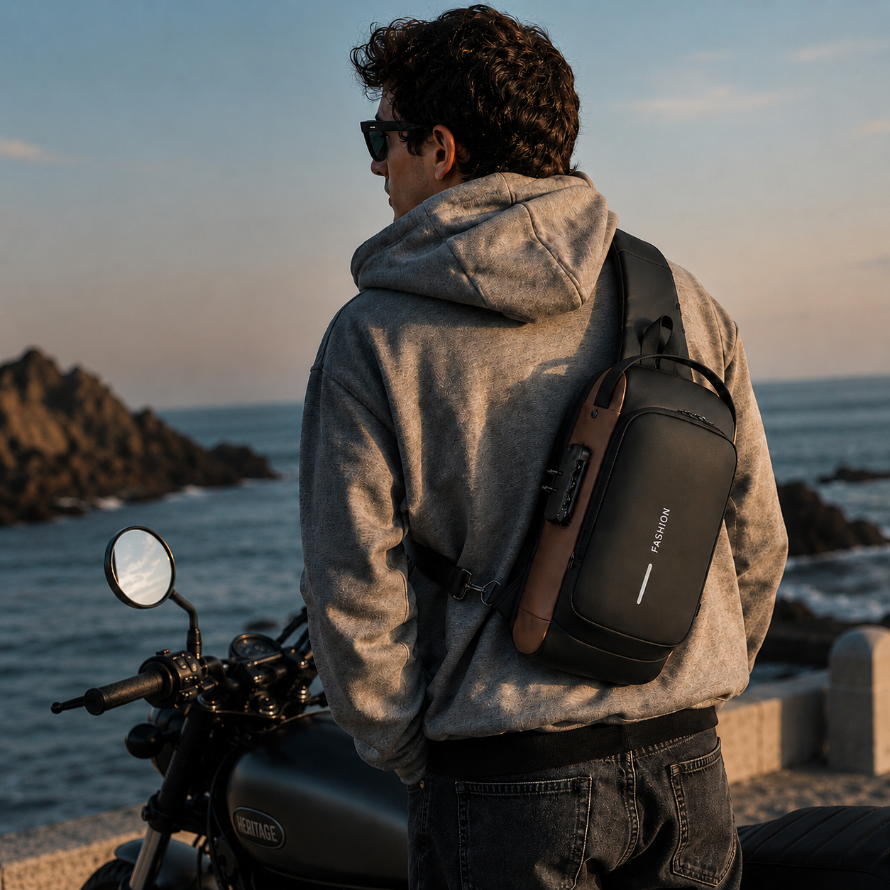 Nordspur | Diebstahlsichere Brusttasche