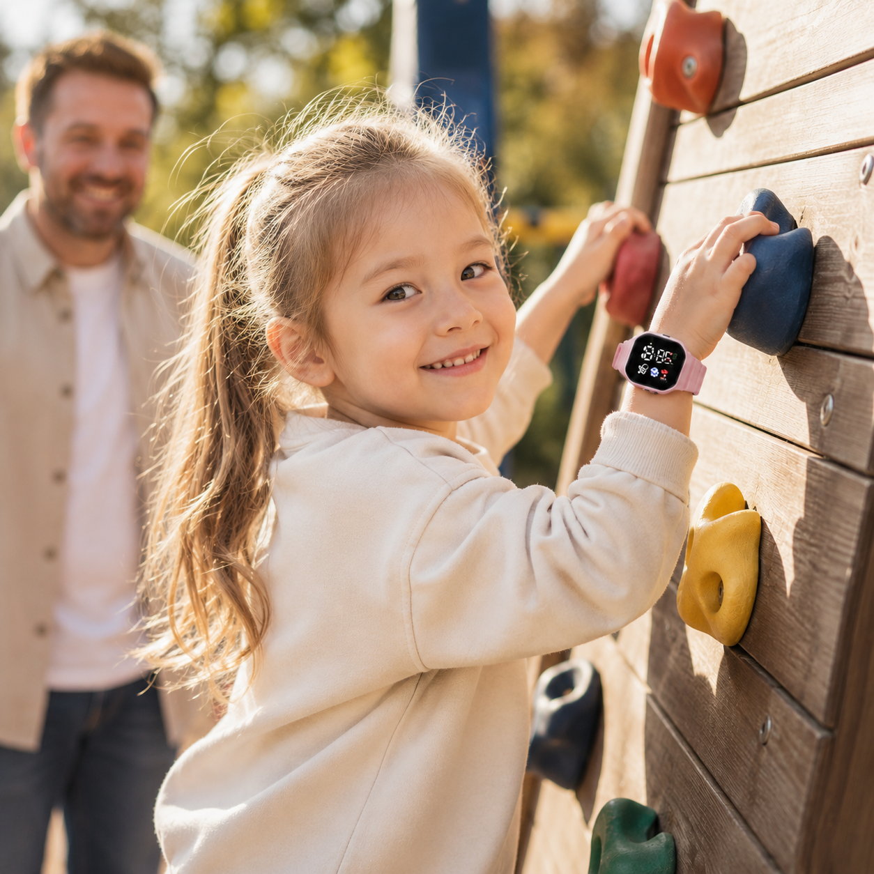 Nordspur | Digitale Silikon-Kinderuhr