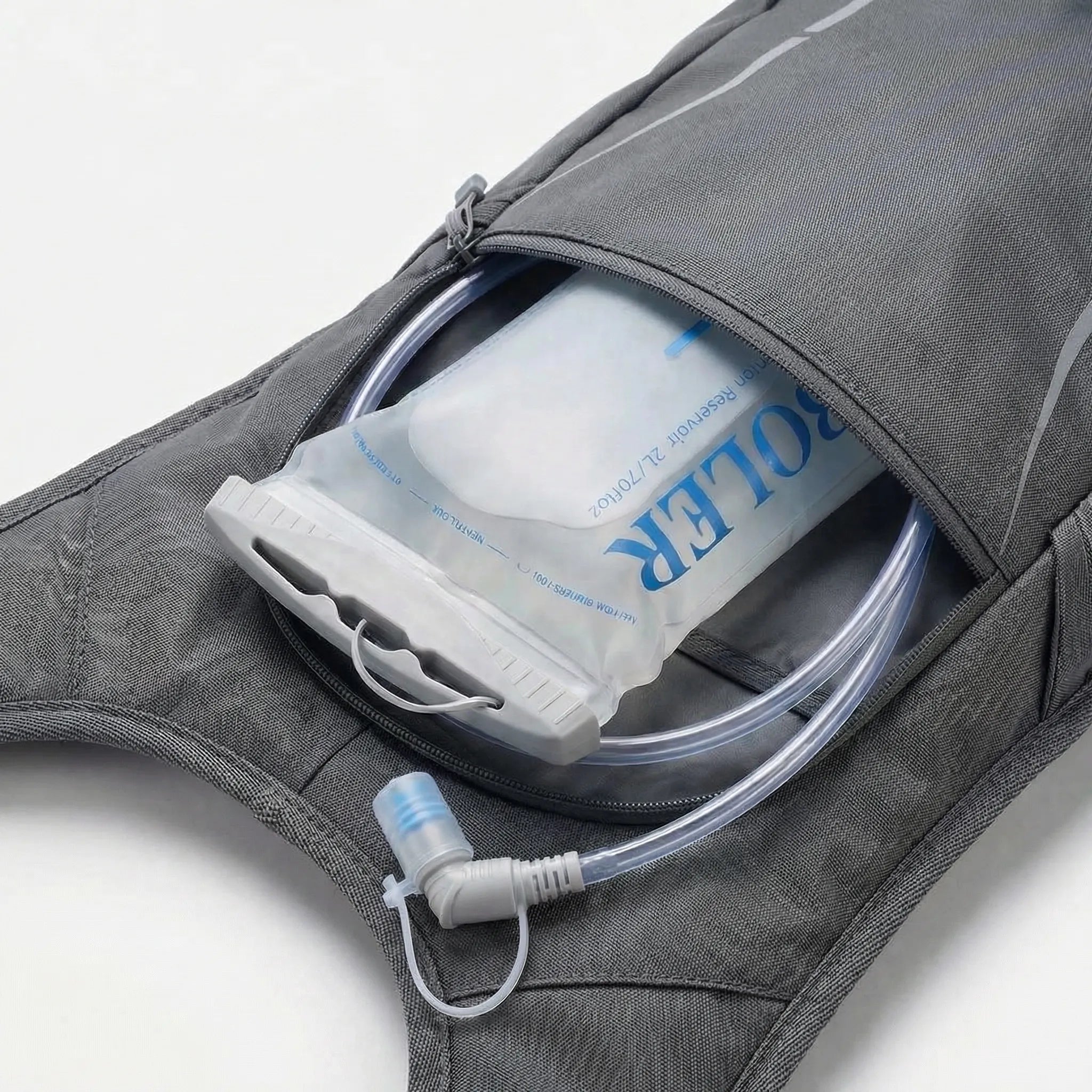 Tragbarer Hydratationsblase mit Trinktube, BPA-frei, 2L und 3L