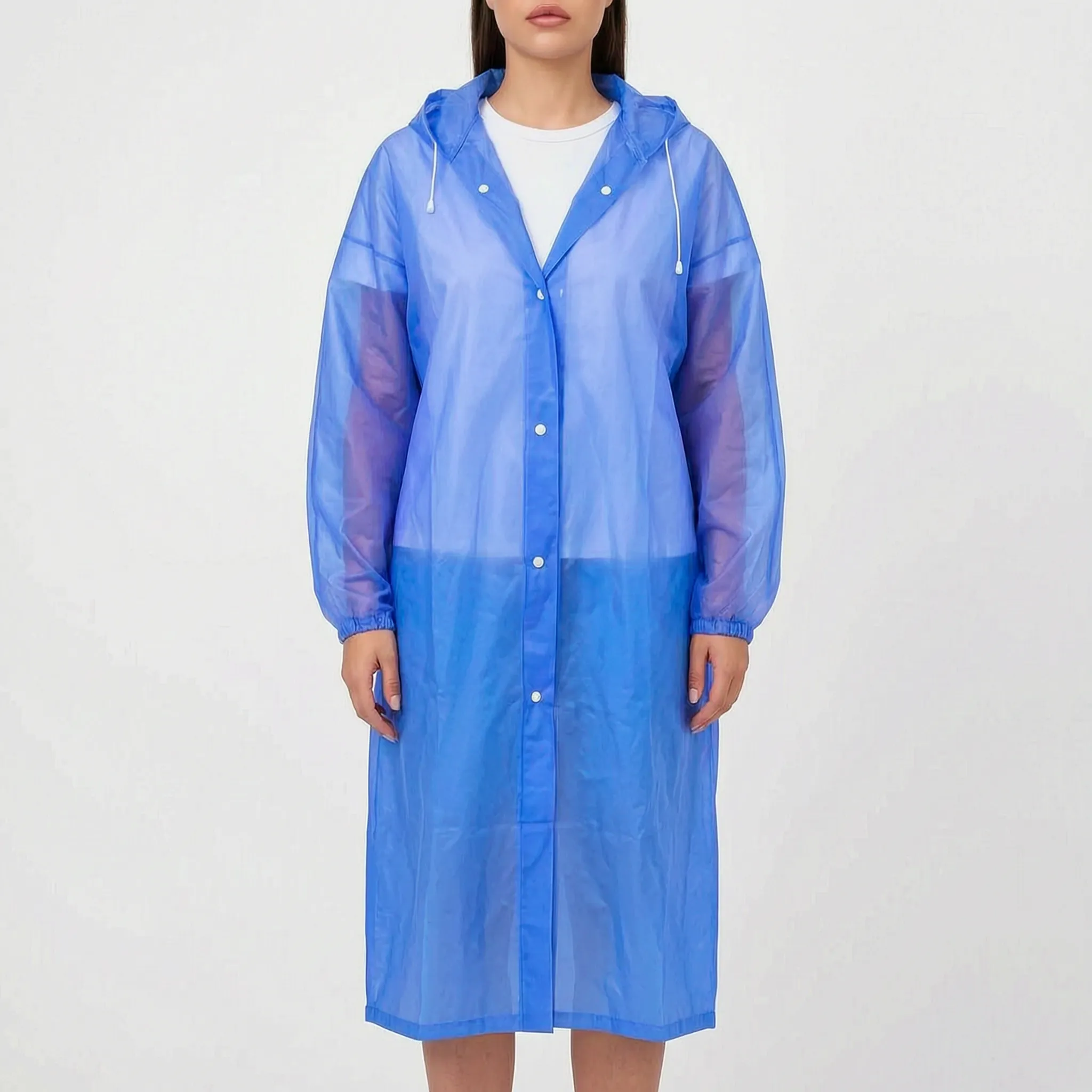 Nordspur | DripGuard Langer Transparenter Regenmantel