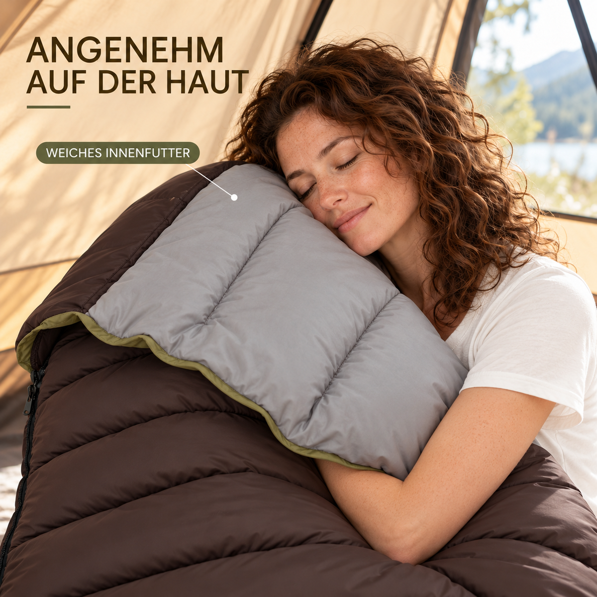 Nordspur | Duosleep Doppel-Schlafsack im Deckenstil