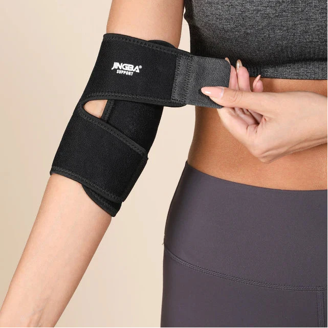 Verstellbare Ellenbogenbandage für Sport und Regeneration