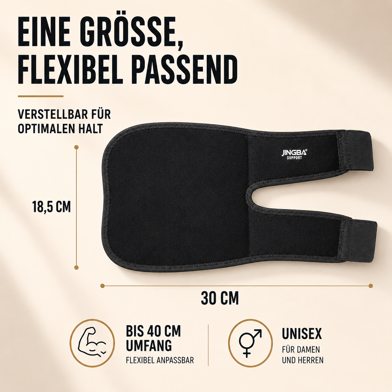 Nordspur | Elbriq Verstellbare Ellenbogen-Kompressionsbandage