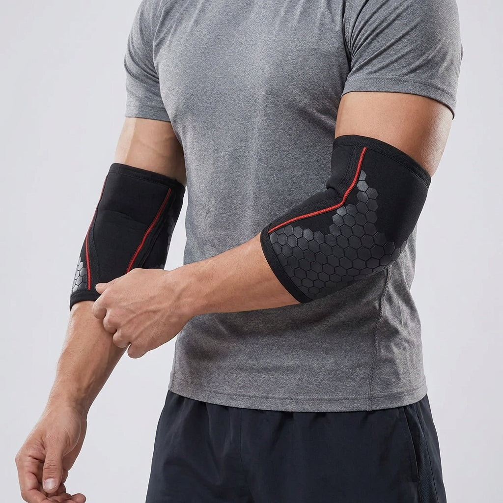 Kompressions-Ellenbogenbandage für Sport und Krafttraining
