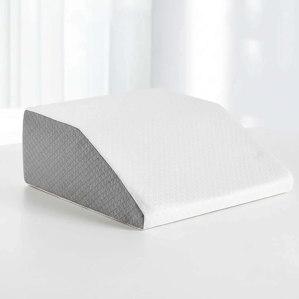 Beinkeil Elevation 20cm atmungsaktiv Memory-Foam Schlafkissen