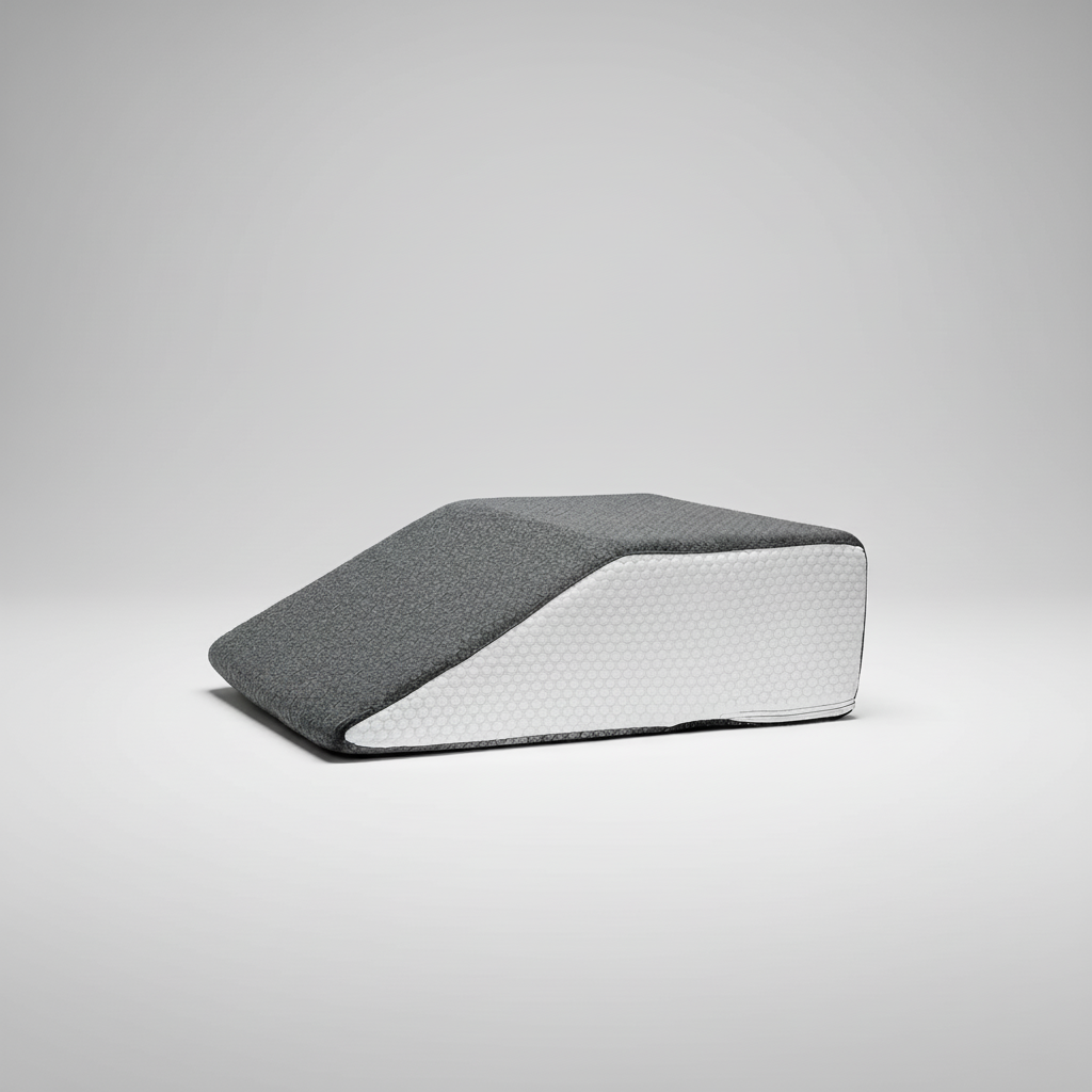 Beinkeil Elevation 20cm atmungsaktiv Memory-Foam Schlafkissen