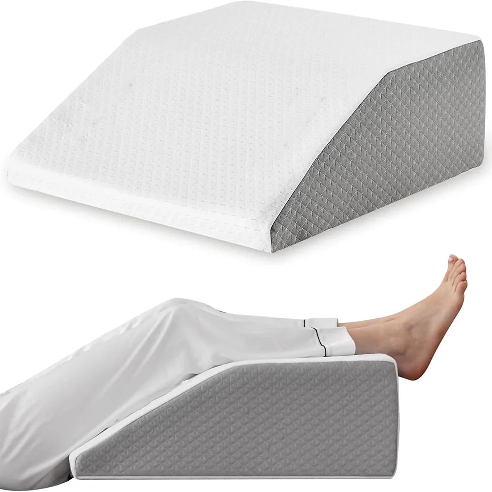 Beinkeil Elevation 20cm atmungsaktiv Memory-Foam Schlafkissen