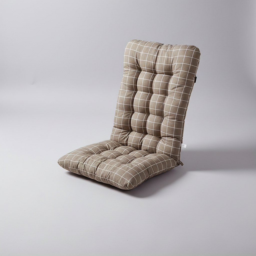 Ergonomisches Sitzkissen mit hoher Rückenlehne und Druckentlastung