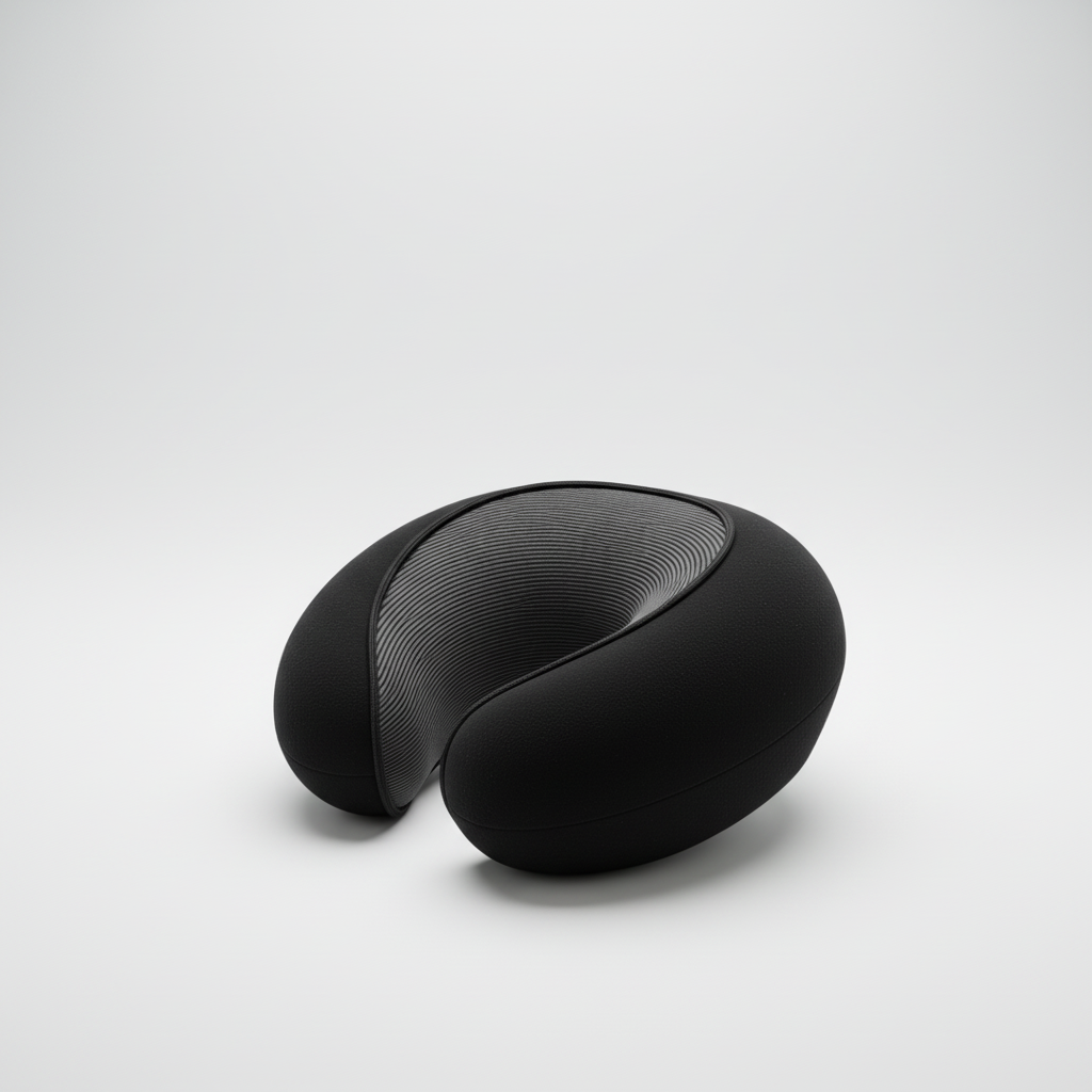 Ergonomisches U-förmiges Reisekissen Memory-Schaum Nackenstütze