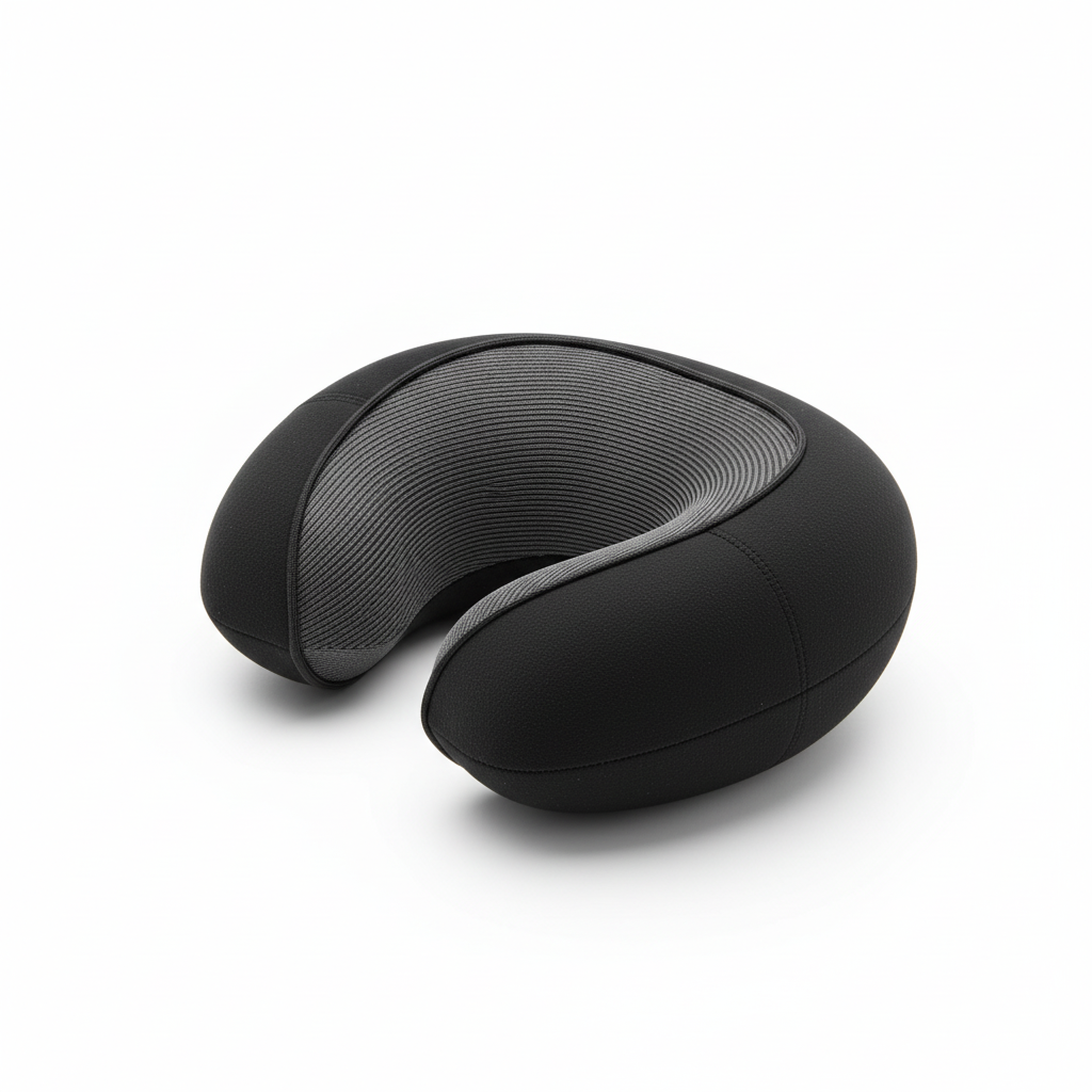 Ergonomisches U-förmiges Reisekissen Memory-Schaum Nackenstütze