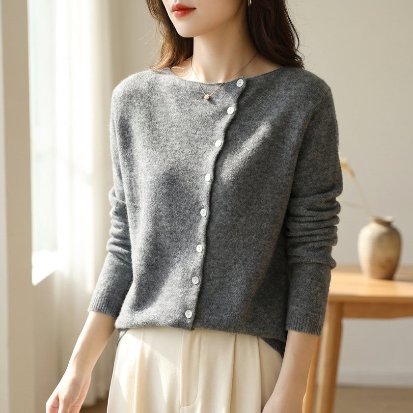 Nordspur | Evarine Button Front Knitted Cardigan