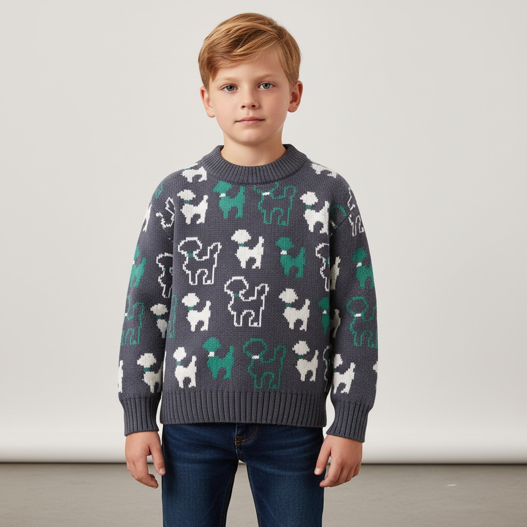 Nordspur | Fleece Lined Knit Pullover