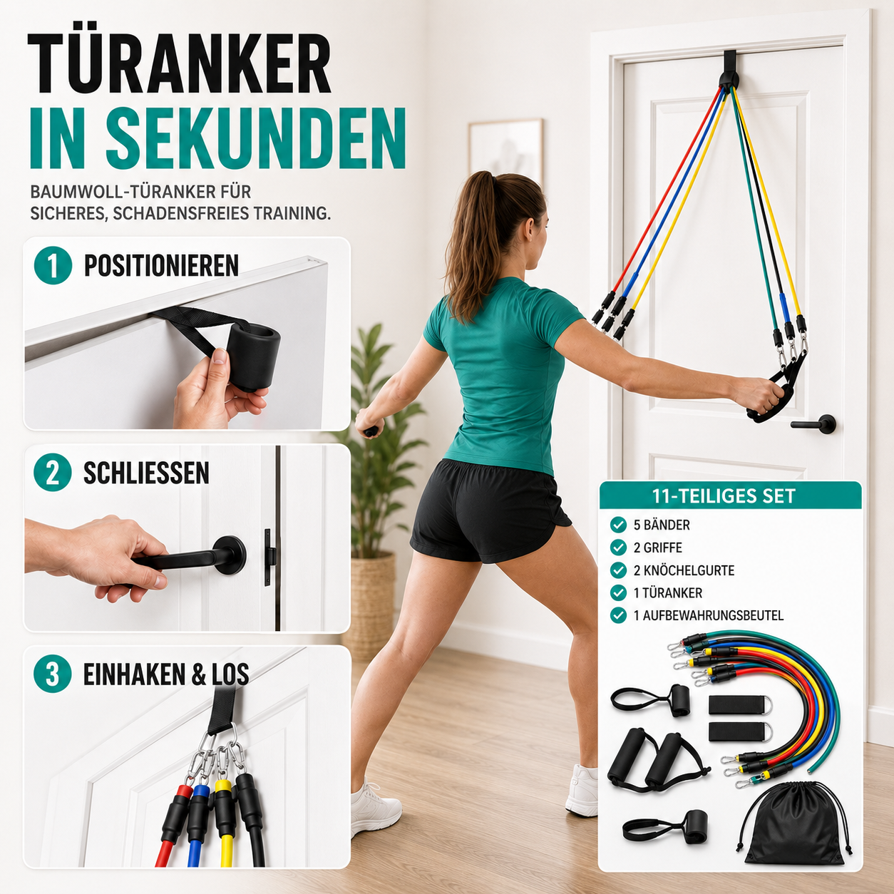 Nordspur | Flexari Tubulares Widerstandsband-Set