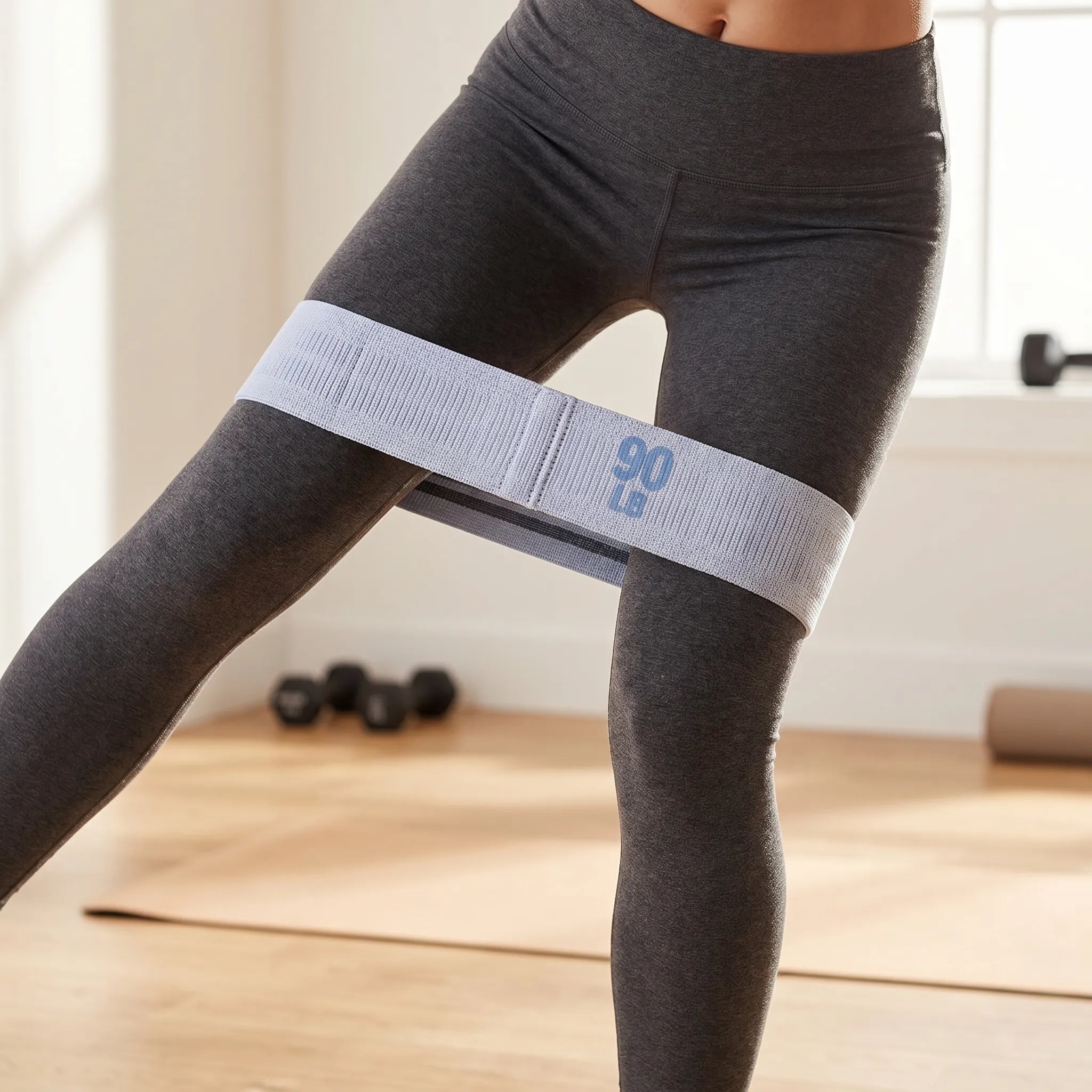 Fabric-Widerstandsbänder breites Anti-Roll-Design tragbar