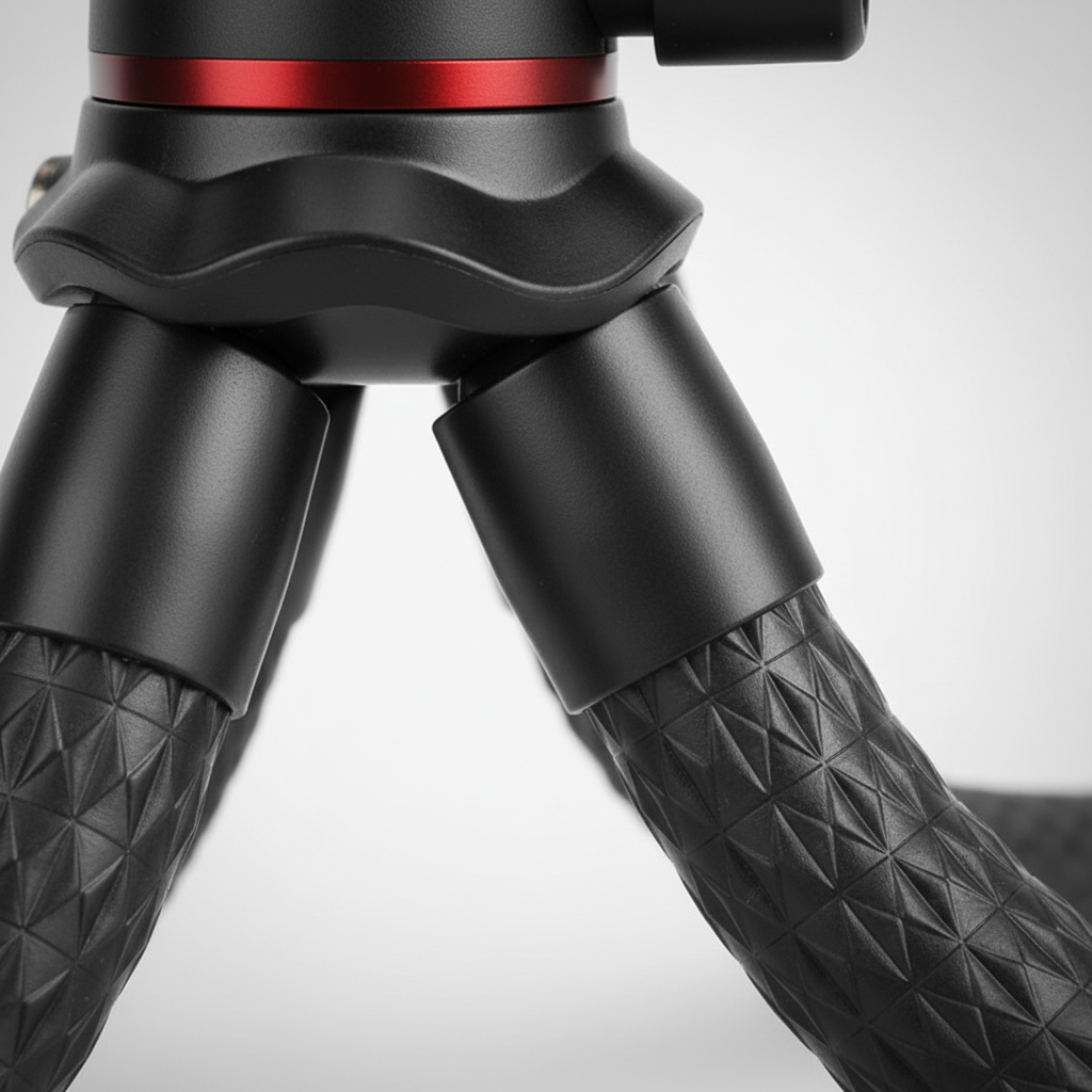 Flexibles Oktopus-Stativ tragbar für Handy und Spiegelreflexkamera
