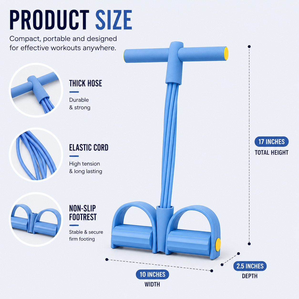 Nordspur | FlexiPull 6er-Widerstandsband