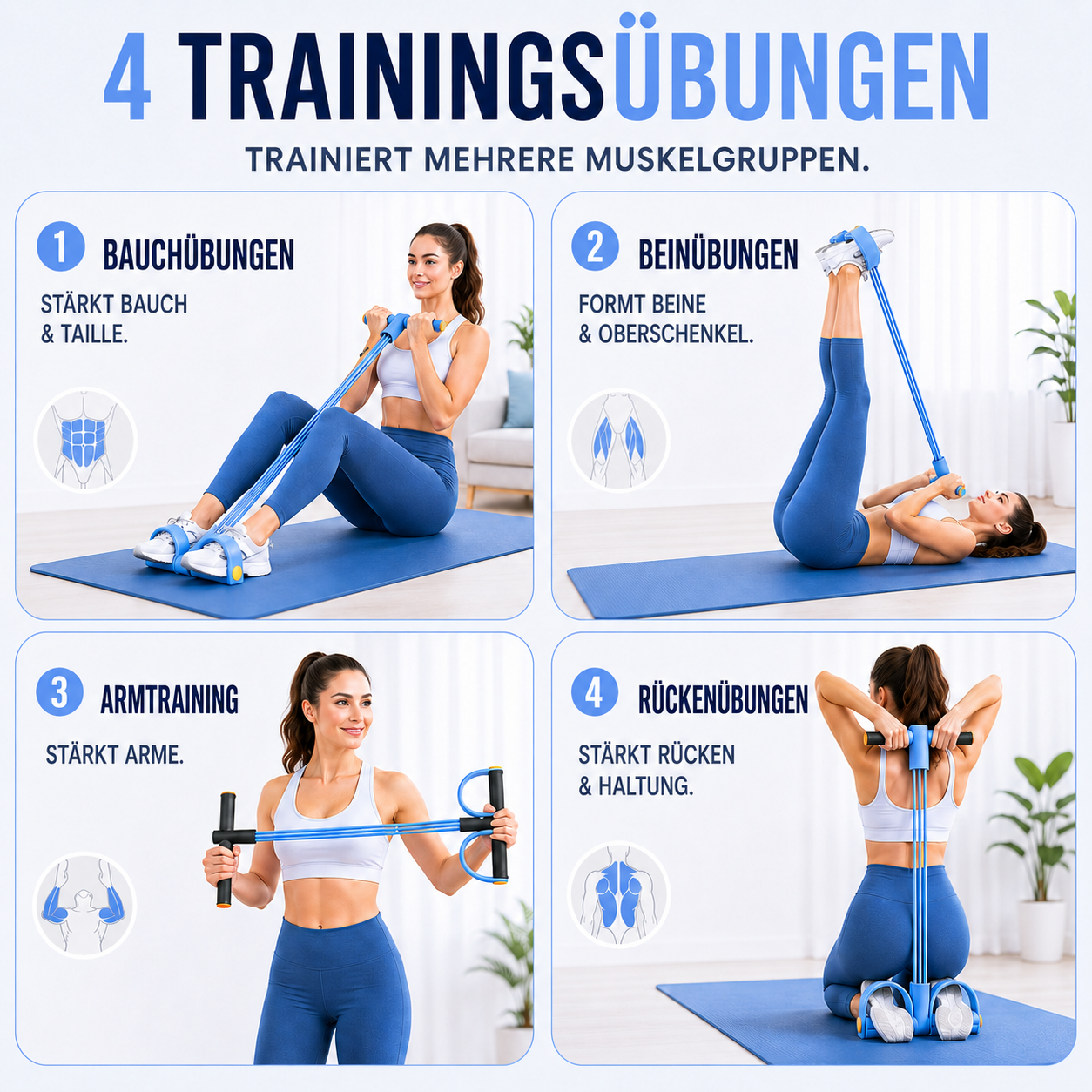 Nordspur | FlexiPull 6er-Widerstandsband