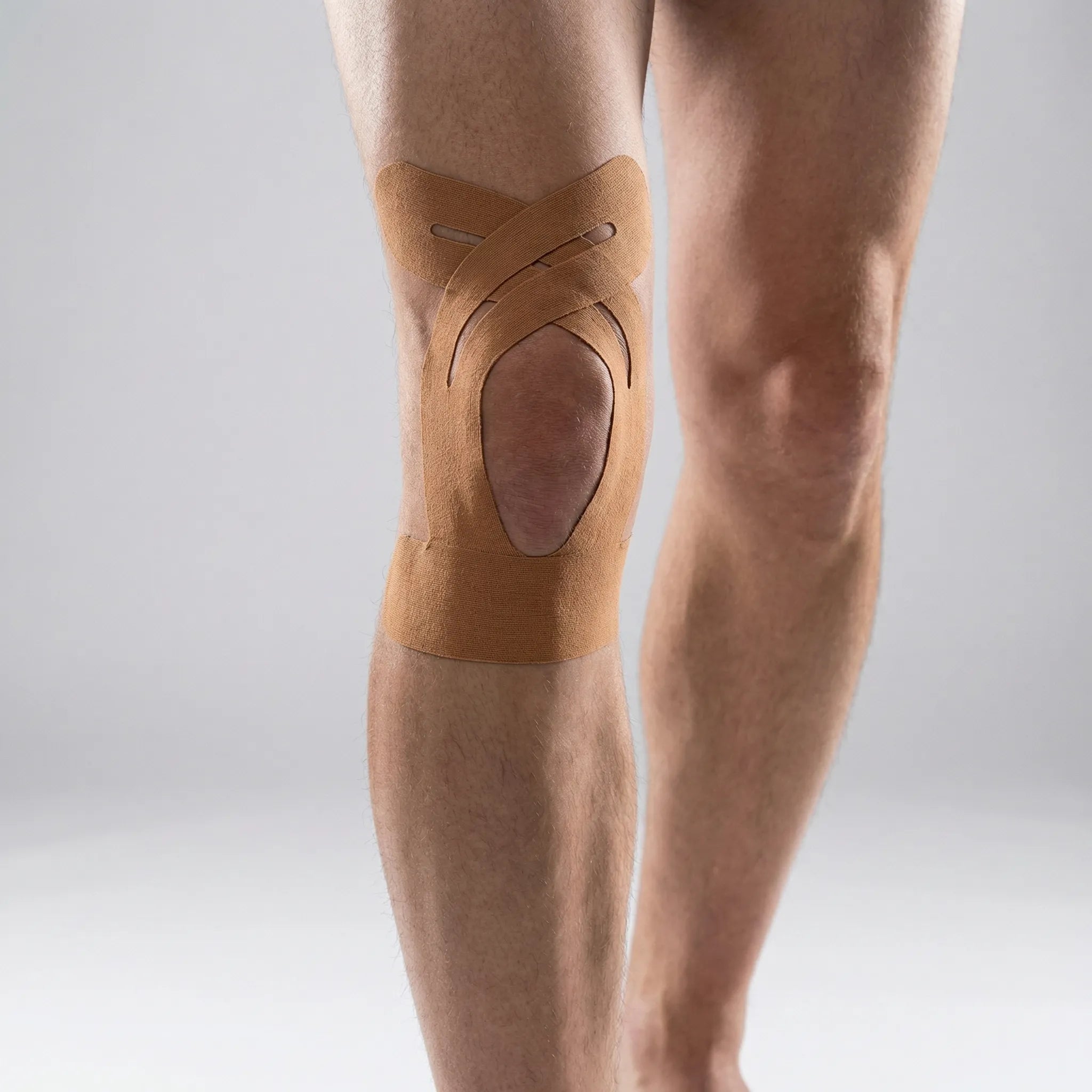 Kinesiology Knie-Tape elastisch atmungsaktiv vorgefertigte Streifen