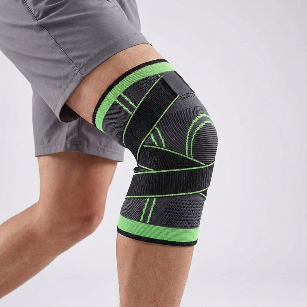 Kompressions-Kniebandage für Sport und Gelenkunterstützung