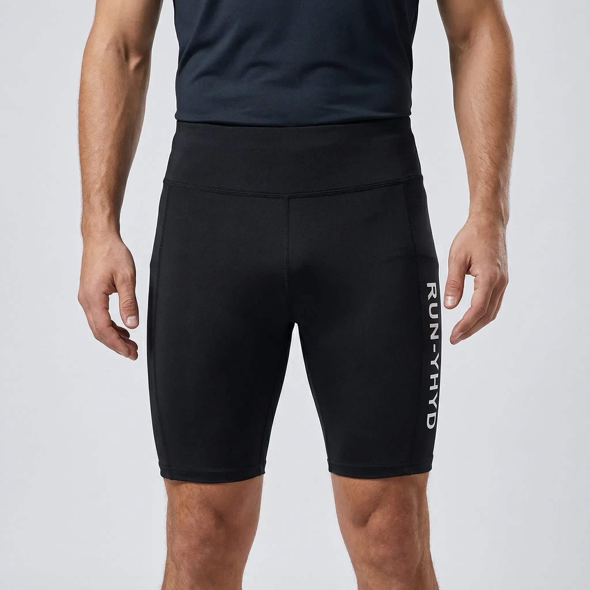 Herren-Kompressions-Shorts elastische Passform Trainingsshorts