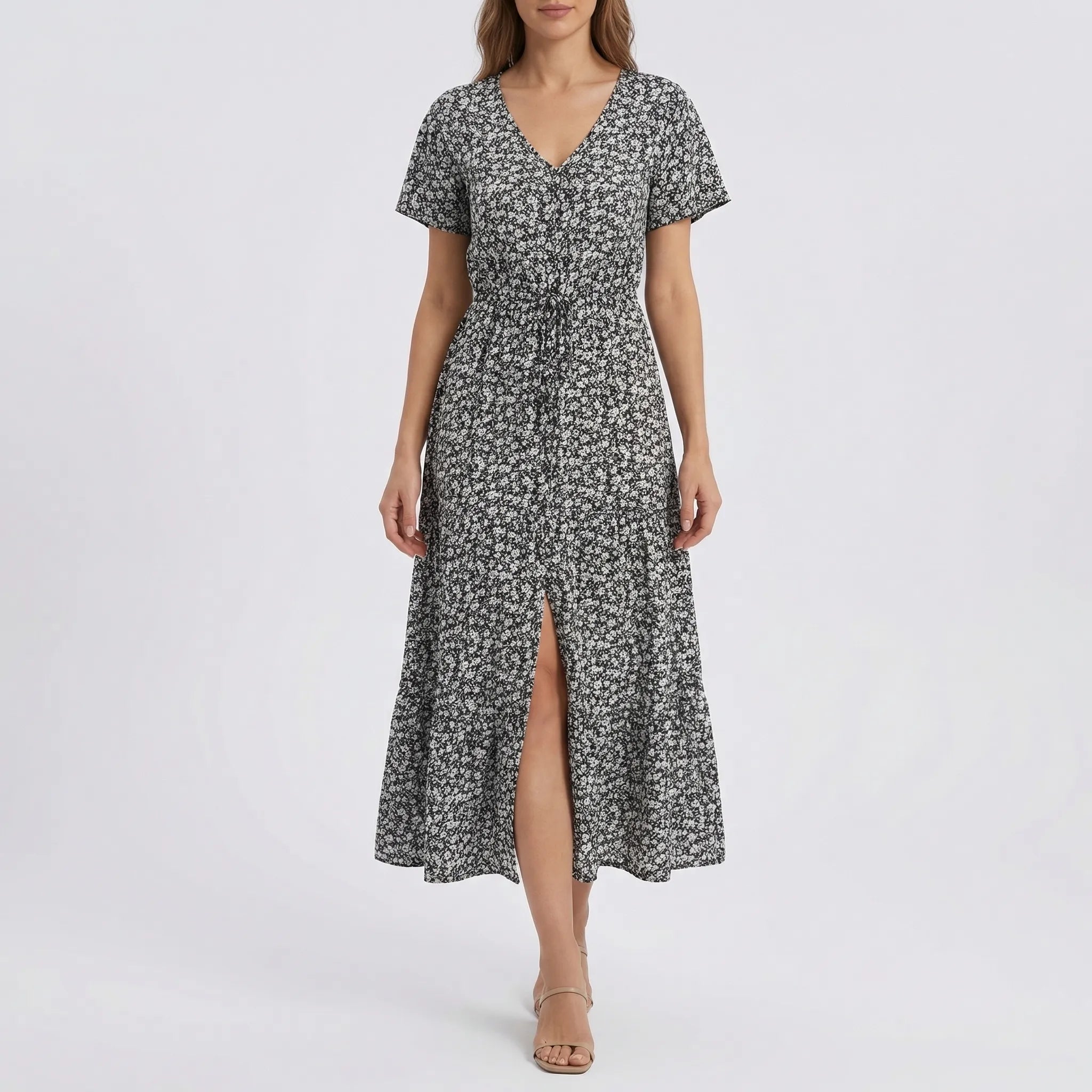 Nordspur | Floravel Loose Bohemian Floral Maxi Dress