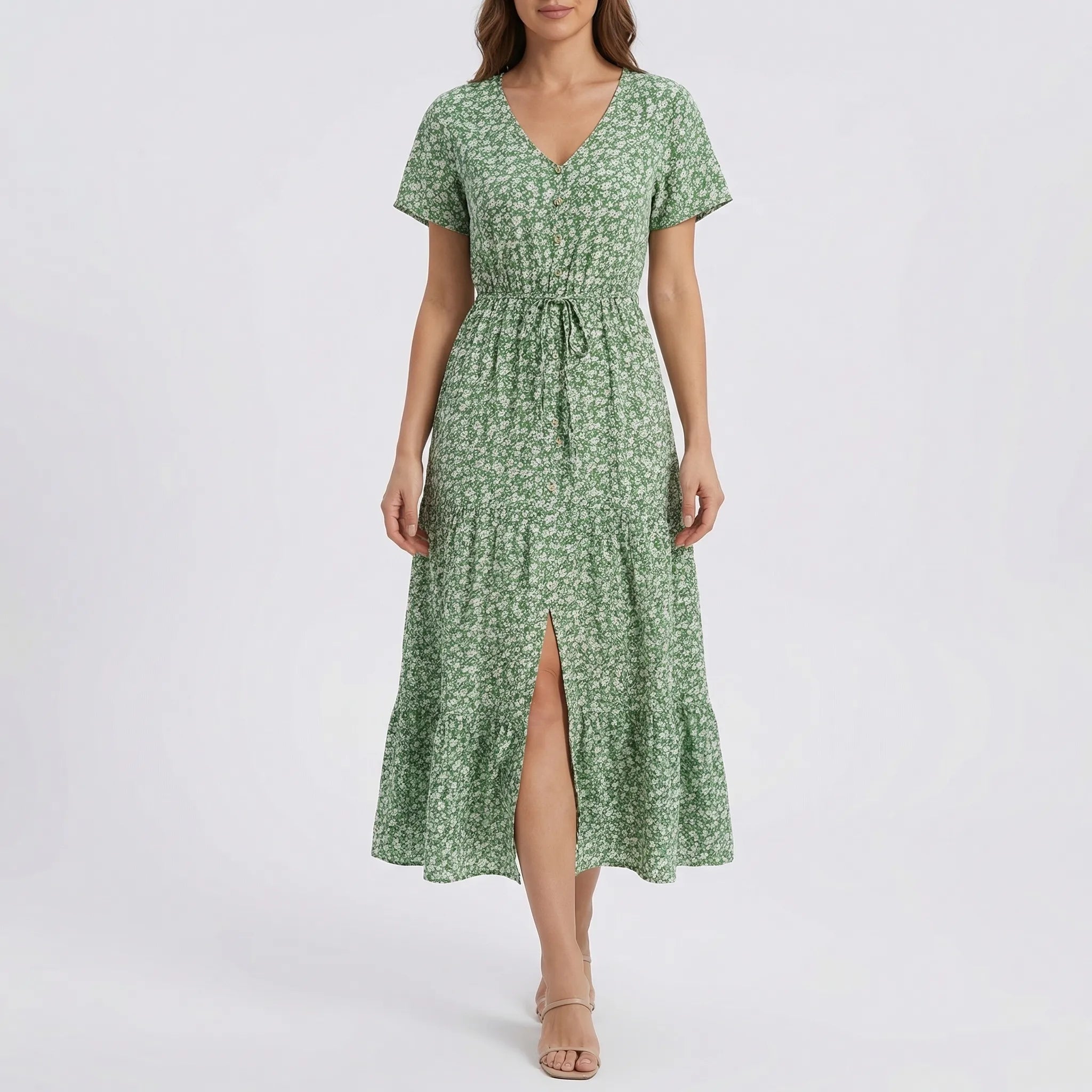 Nordspur | Floravel Loose Bohemian Floral Maxi Dress