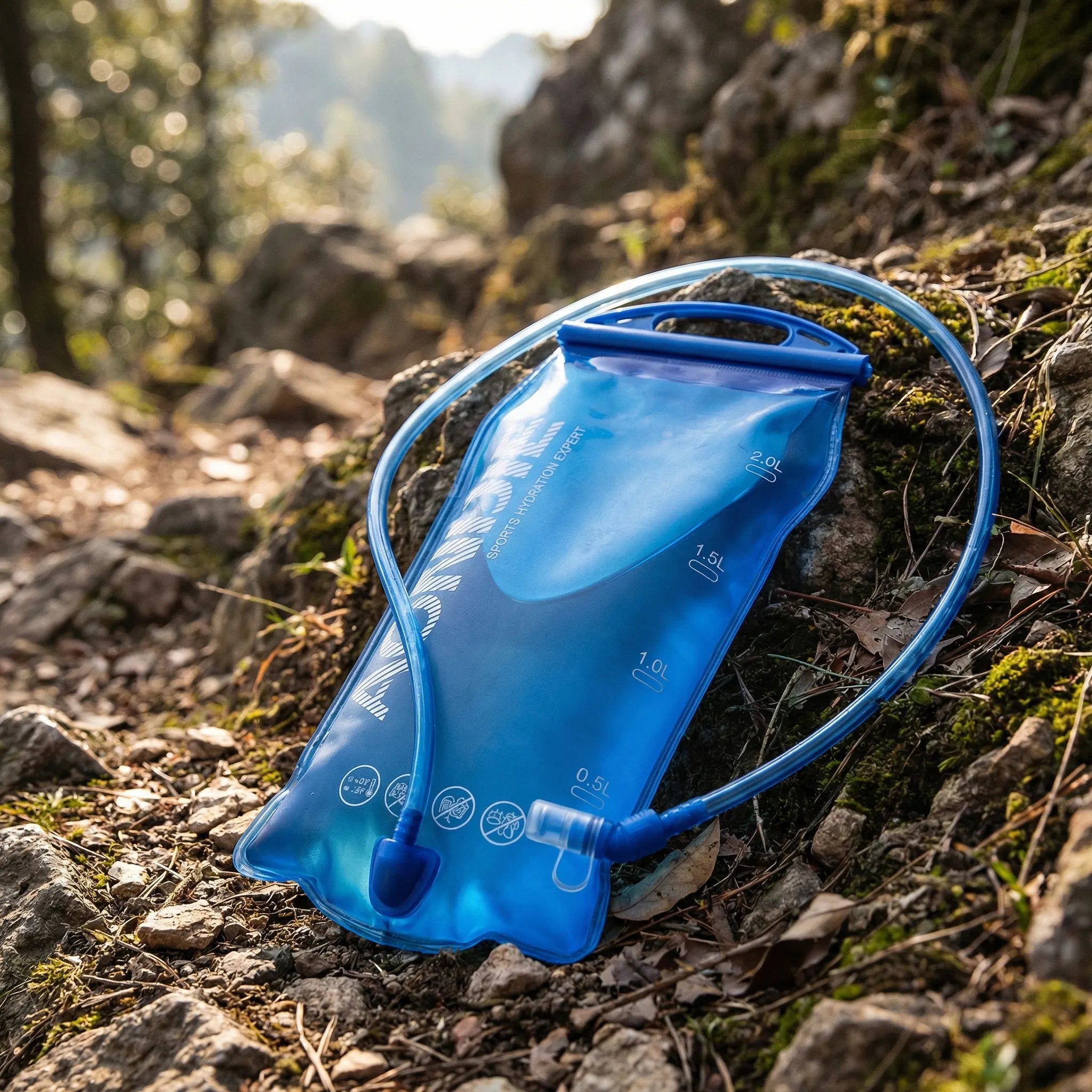 Flexibler Hydrationsbehälter BPA-frei mit Beißventil Trinkrohr
